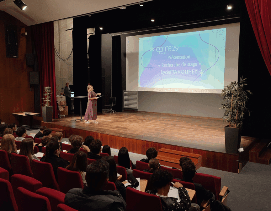 Une rentrée accompagnée par des professionnels pour les 2ndes au lycée Javouhey