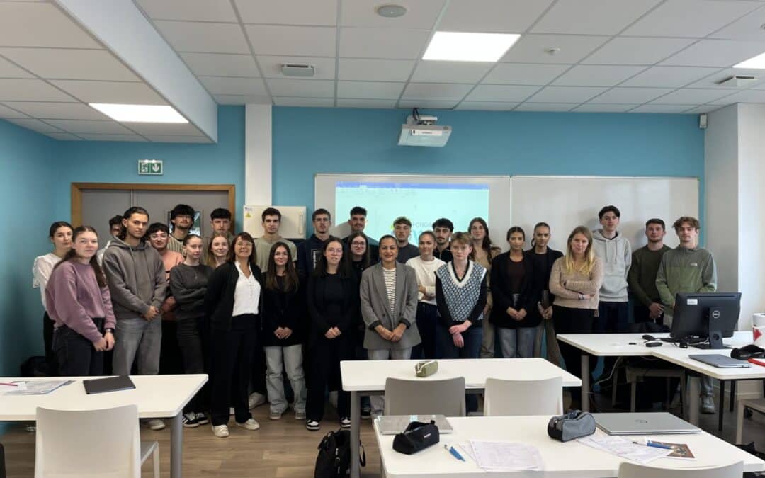La qualité au cœur de l’humain : rencontre avec Mme Jambu (Fondation Ildys) pour les 2 ème année Gestion de la PME.
