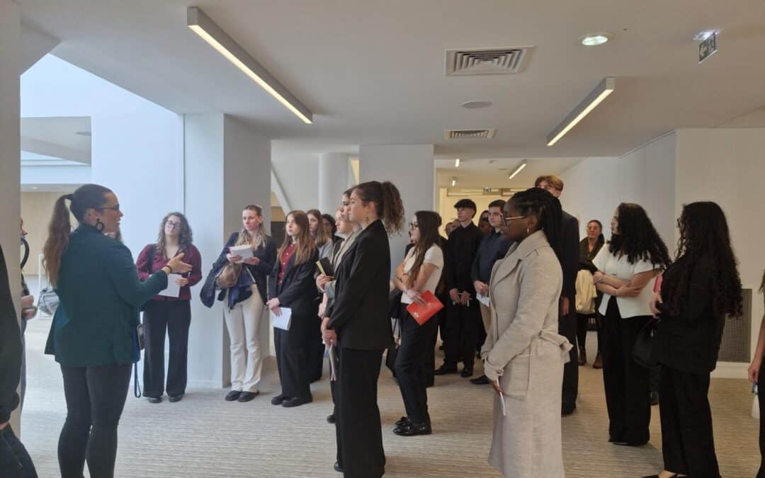 Visite enrichissante au Quartz Congrès pour nos élèves de Première Métiers de l’Accueil et Gestion-Administration
