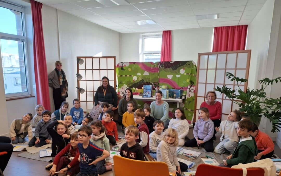 Quand les enfants rencontrent l’autrice des « Chemins de Traverse »