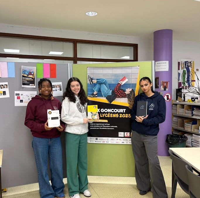 Goncourt des lycéens 2025 : trois lectrices d’exception en 1TS Com A