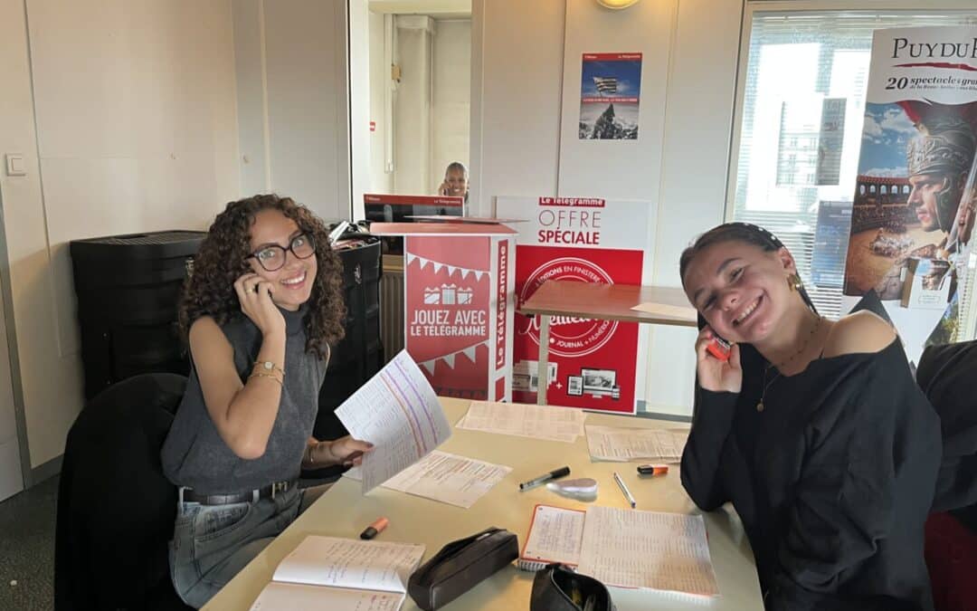 Trois jours d’immersion au Télégramme de Brest !