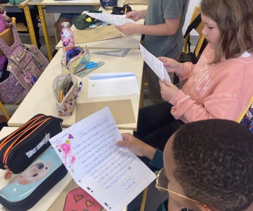 Un projet de correspondance plein d’enthousiasme !