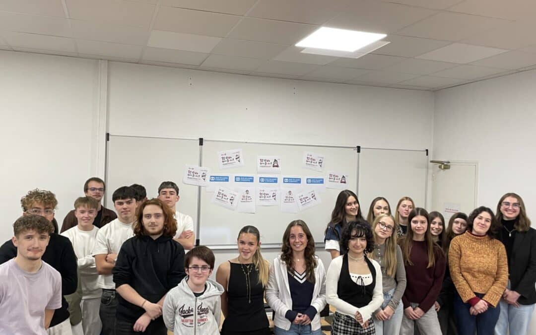 Mobilisation des 1 BTS COM B pour la protection des enfants