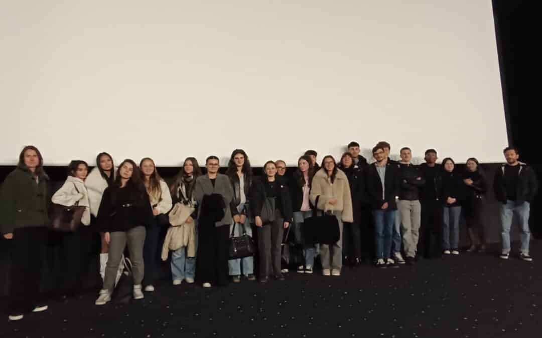 Les BTS SAM du Sup’Javouhey aux Studios de Brest pour la Semaine du film britannique et irlandais