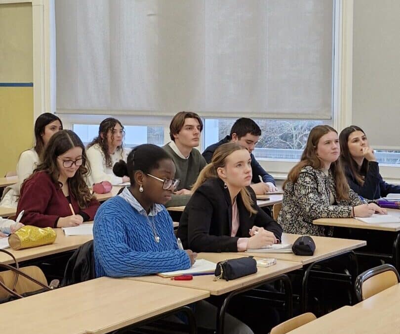 Les élèves de première AGOrA à la découverte des ressources humaines