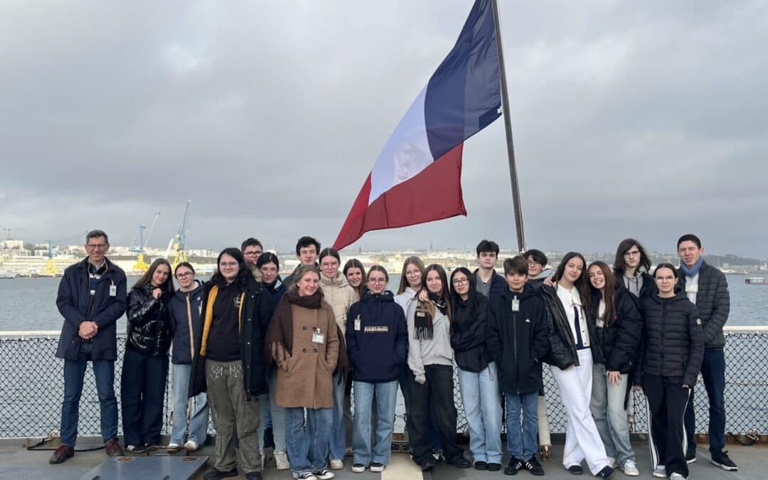 À bord du Monge : immersion des élèves de Seconde au cœur des missions de la Marine nationale