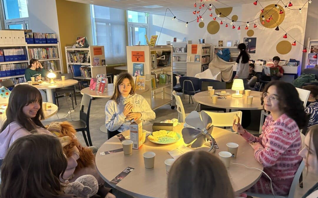 Nuit de la lecture au CDI de Kerbonne