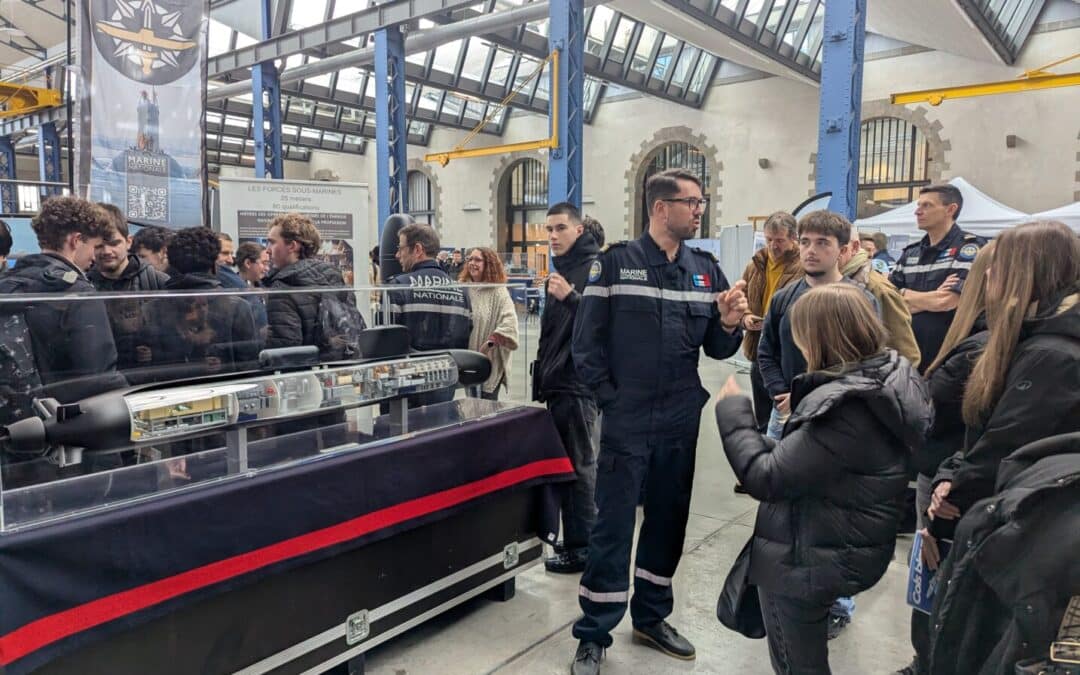Les Terminales STMG au cœur des 400 ans de la Marine nationale, aux Capucins