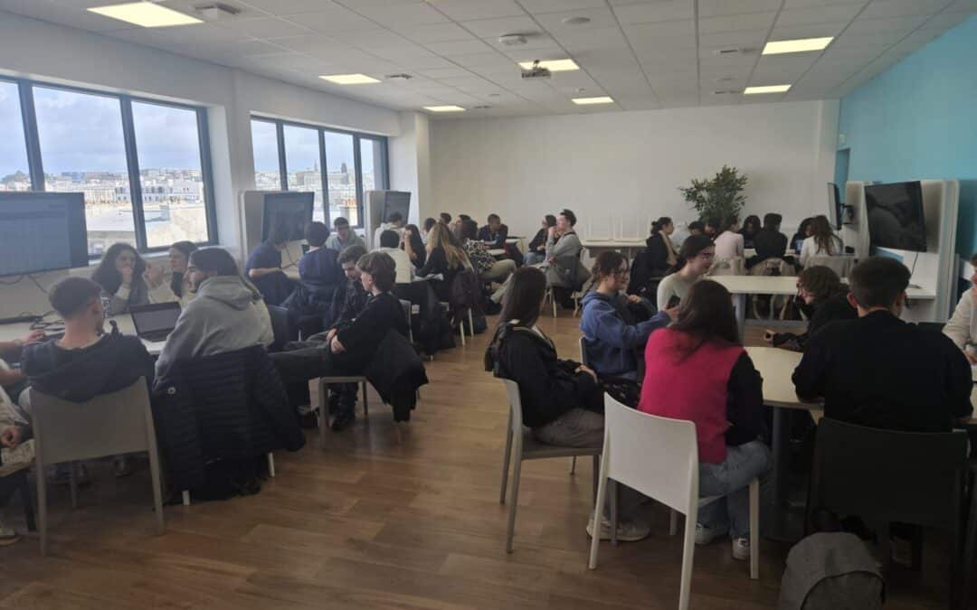 Immersion des lycéens en entreprise avec les étudiants DCG